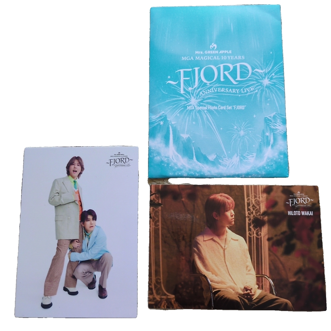 Mrs.GREEN APPLE FJORD フォトカードの通販 by LU LU 's shop｜ラクマ