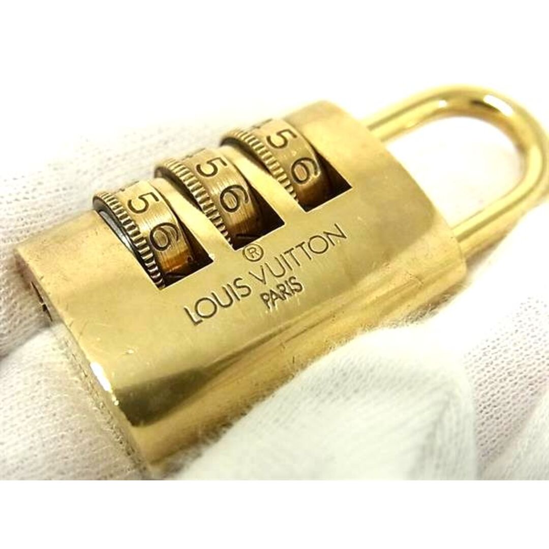 □美品□ LOUIS VUITTON ルイヴィトン ダイヤルロック式 カデナ 南京錠