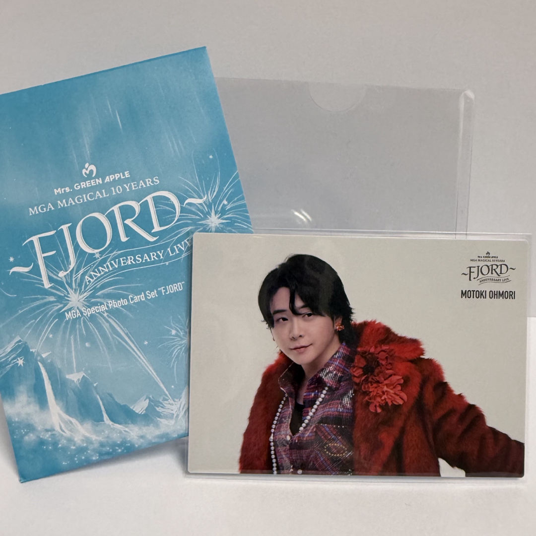 Mrs. GREEN APPLE 大森元貴 直筆サイン入りフォトカード バベル