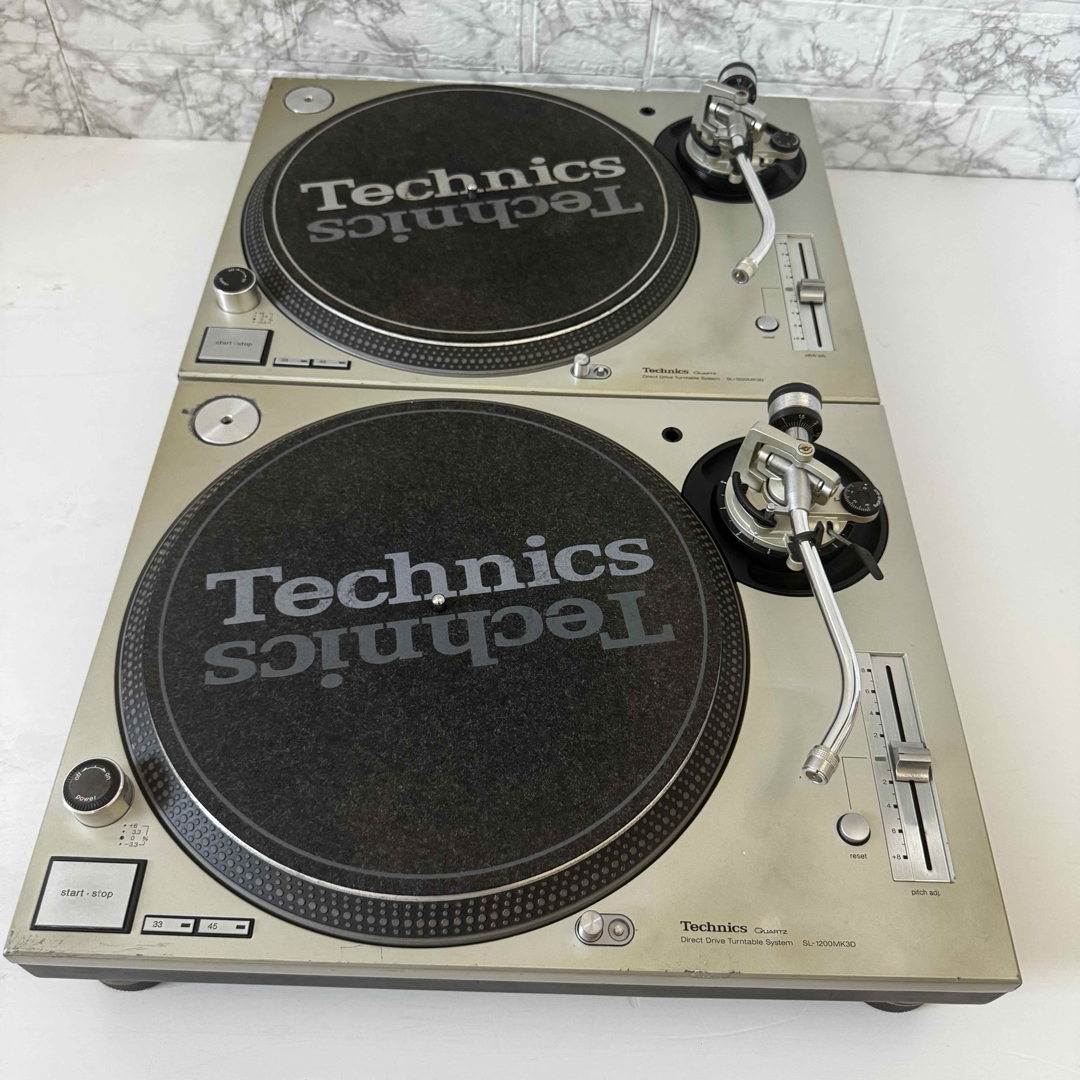 2台セット Technics SL-1200MK3D Technics - Technics テクニクス SL