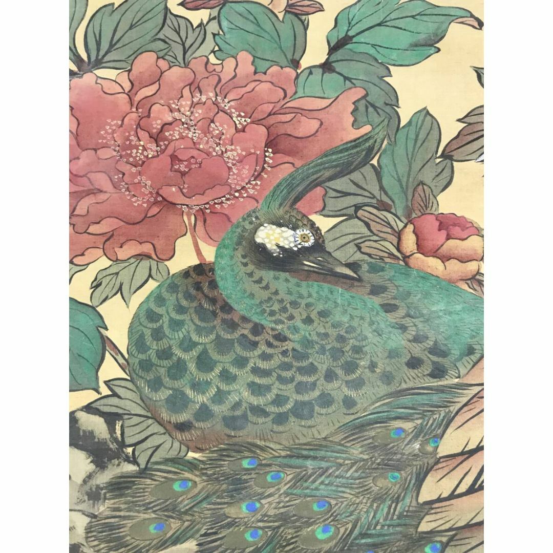 永原達郎「縁台佳人」1993年作F20号 サイン有り