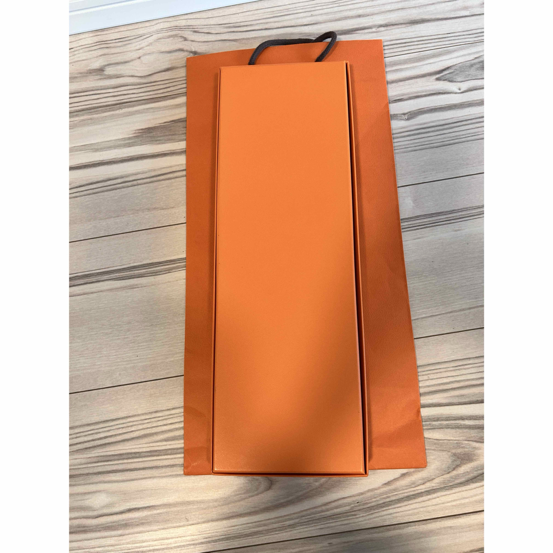 HERMES】ネクタイ用空箱8個 & ショップ袋8枚 HERMES】ネクタイ用空箱8