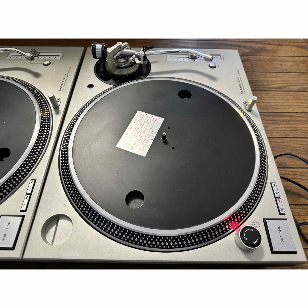 Technics SL-1200 MK5 ターンテーブル 2台セット Technics SL1200-MK5