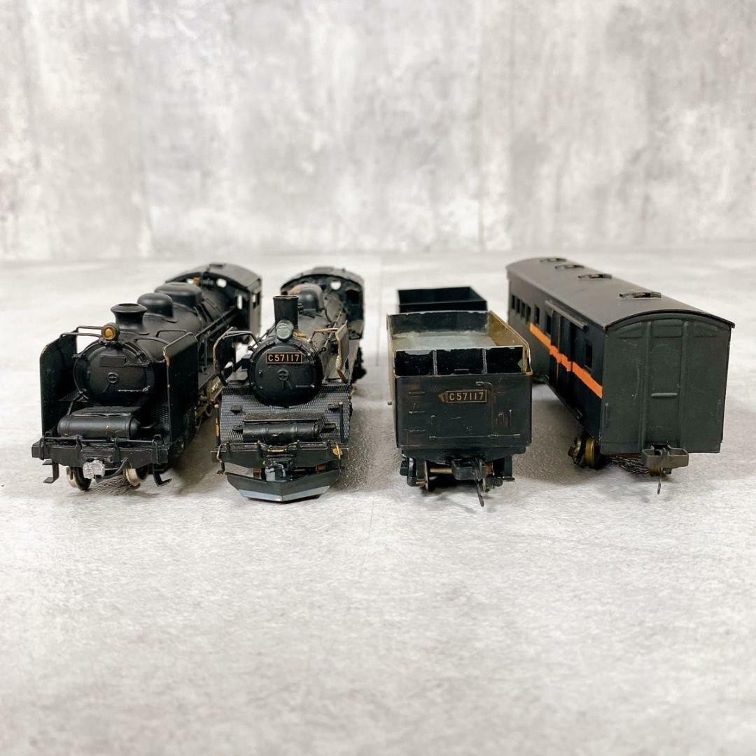 W592 Adachi 天賞堂 HOゲージ C57 門鉄型デフ 国鉄蒸気機関車