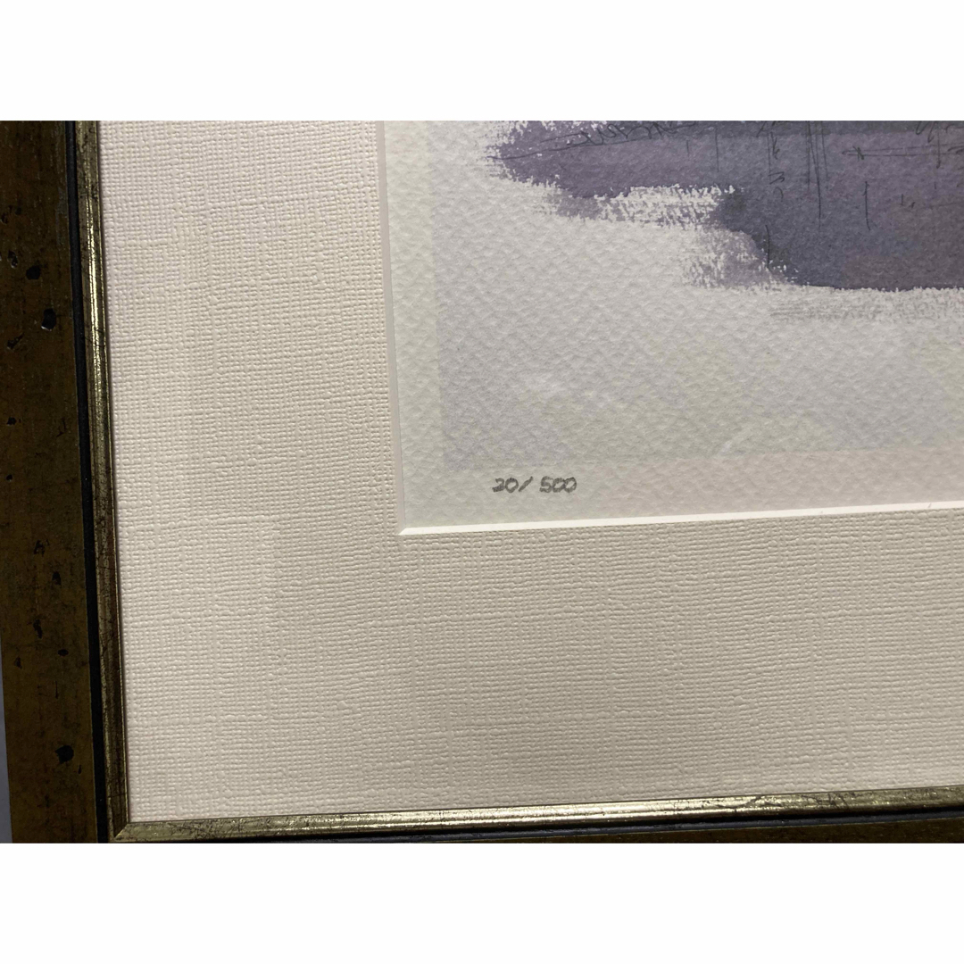 絵画 リトグラフ大 城塞 ジェームス・フォード 新品額装 箱付 絵画