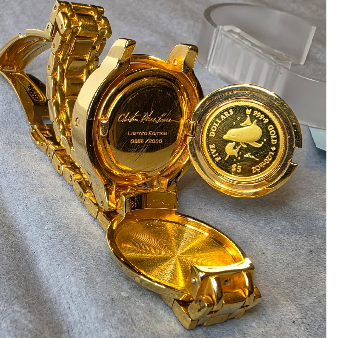 クリスチャンラッセン ウォッチ (金貨時計:コインウォッチ)の通販 by