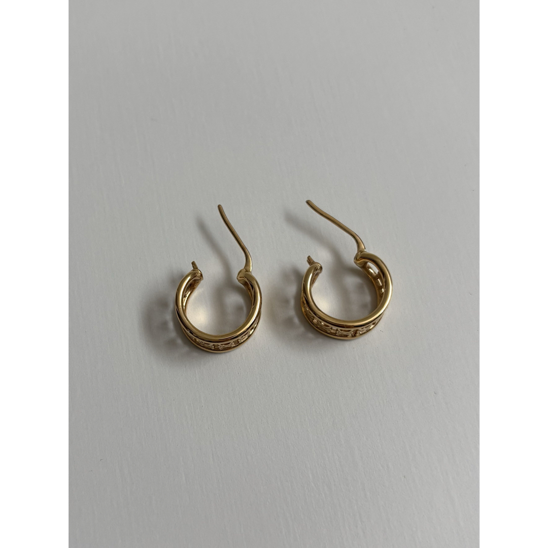 CELINE - セリーヌ美品☆トリオンフ マルチフープ ゴールド