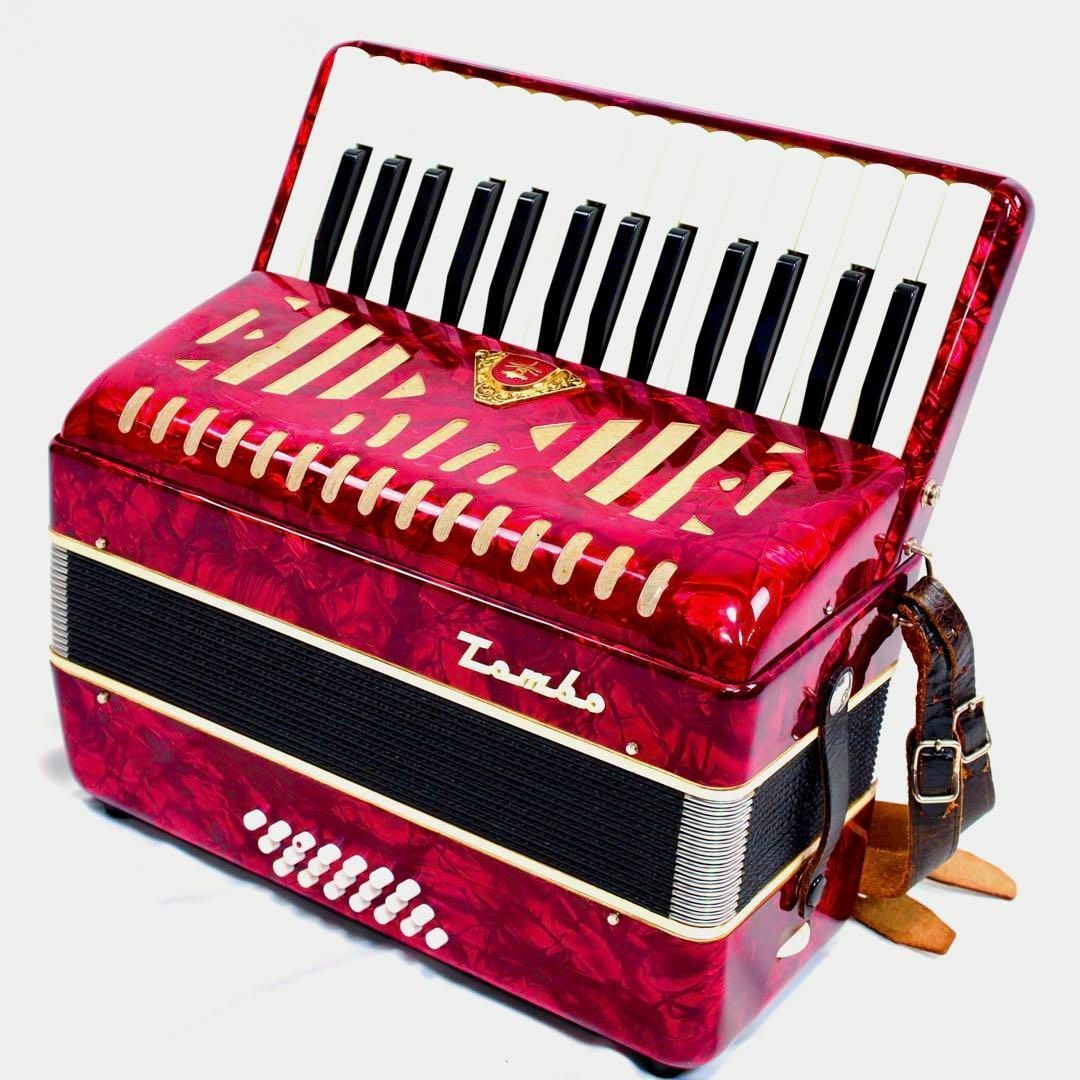 美品◇トンボ◇TOMBO◇アコーディオン◇No.65◇ハードケース付◇