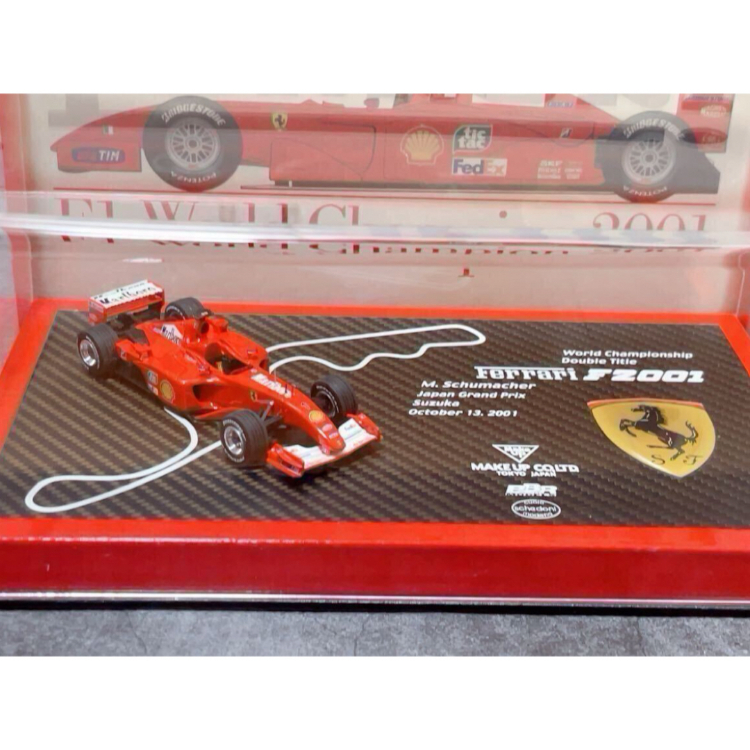 ミニカー BBR Make up 1/43 SCUDERIA FERRARI F2001 BBR Make up 1/43