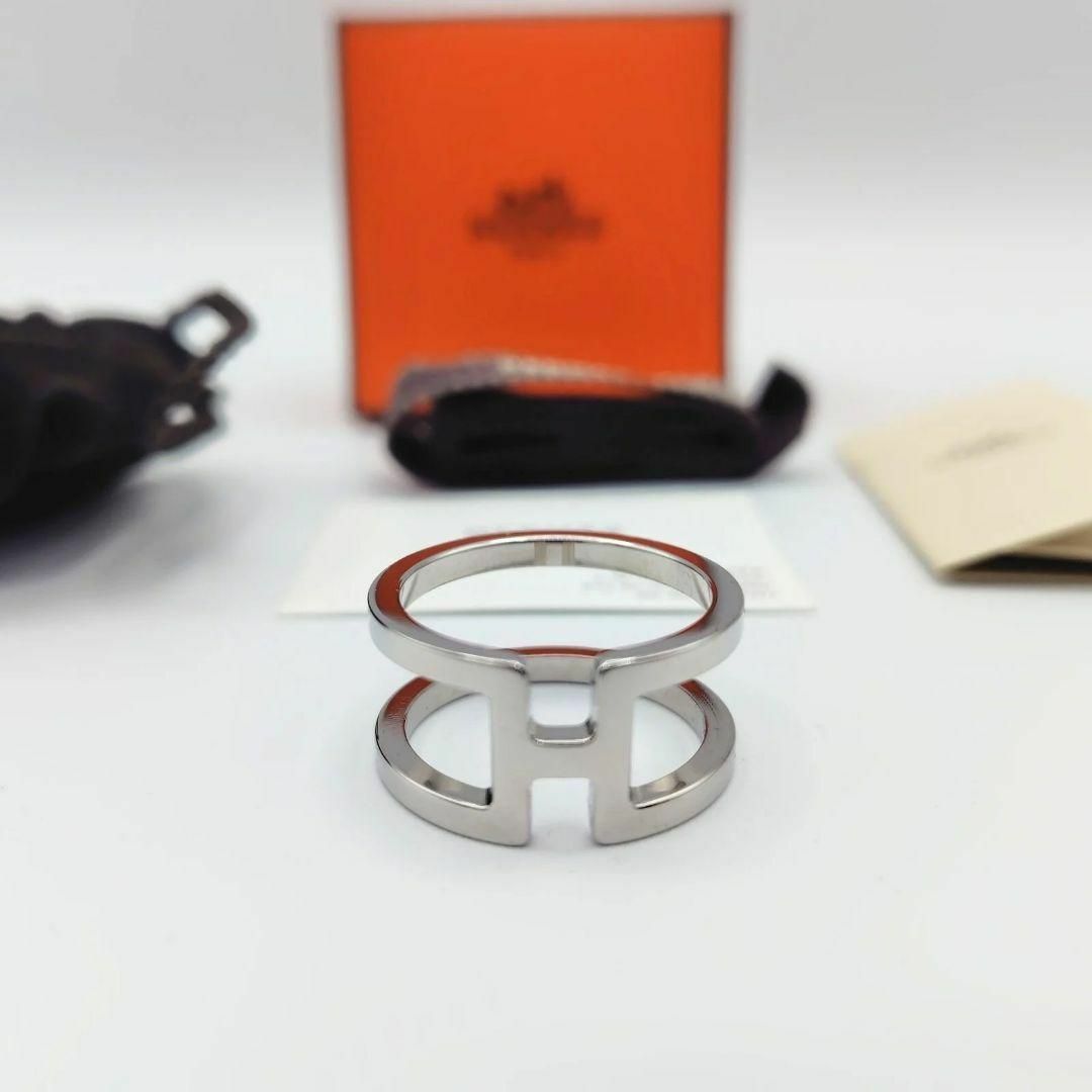 HERMES エルメス カレ90用 スカーフリング GP Hアンロン フランス