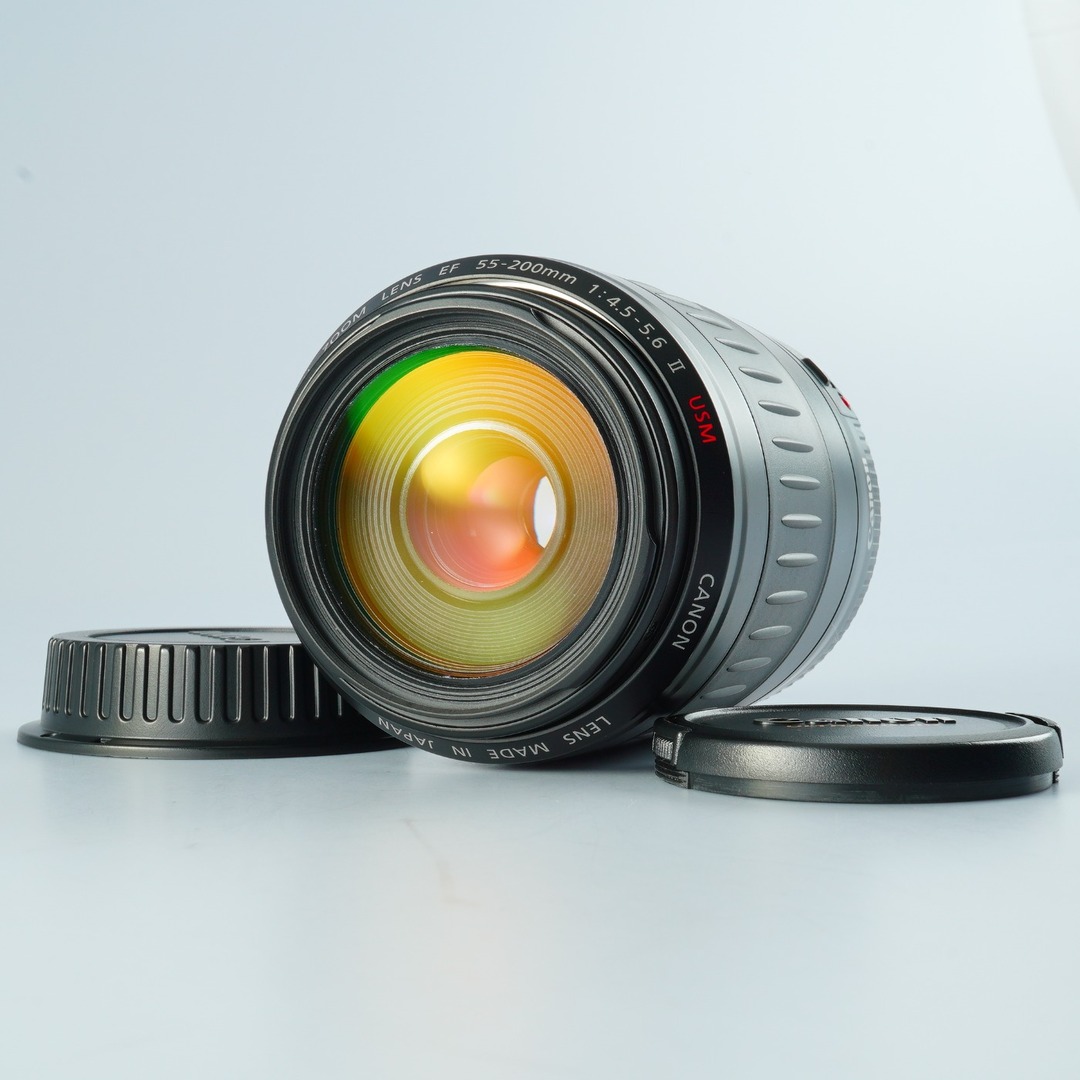 Canon キヤノン EF 55-200mm F/4.5-5.6 II ストア USM ズームレンズ