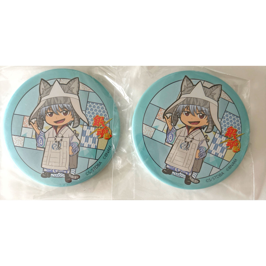 銀魂 in ナムコ・ナンジャタウン 銀時 缶バッジ 坂田銀時 ナンジャ