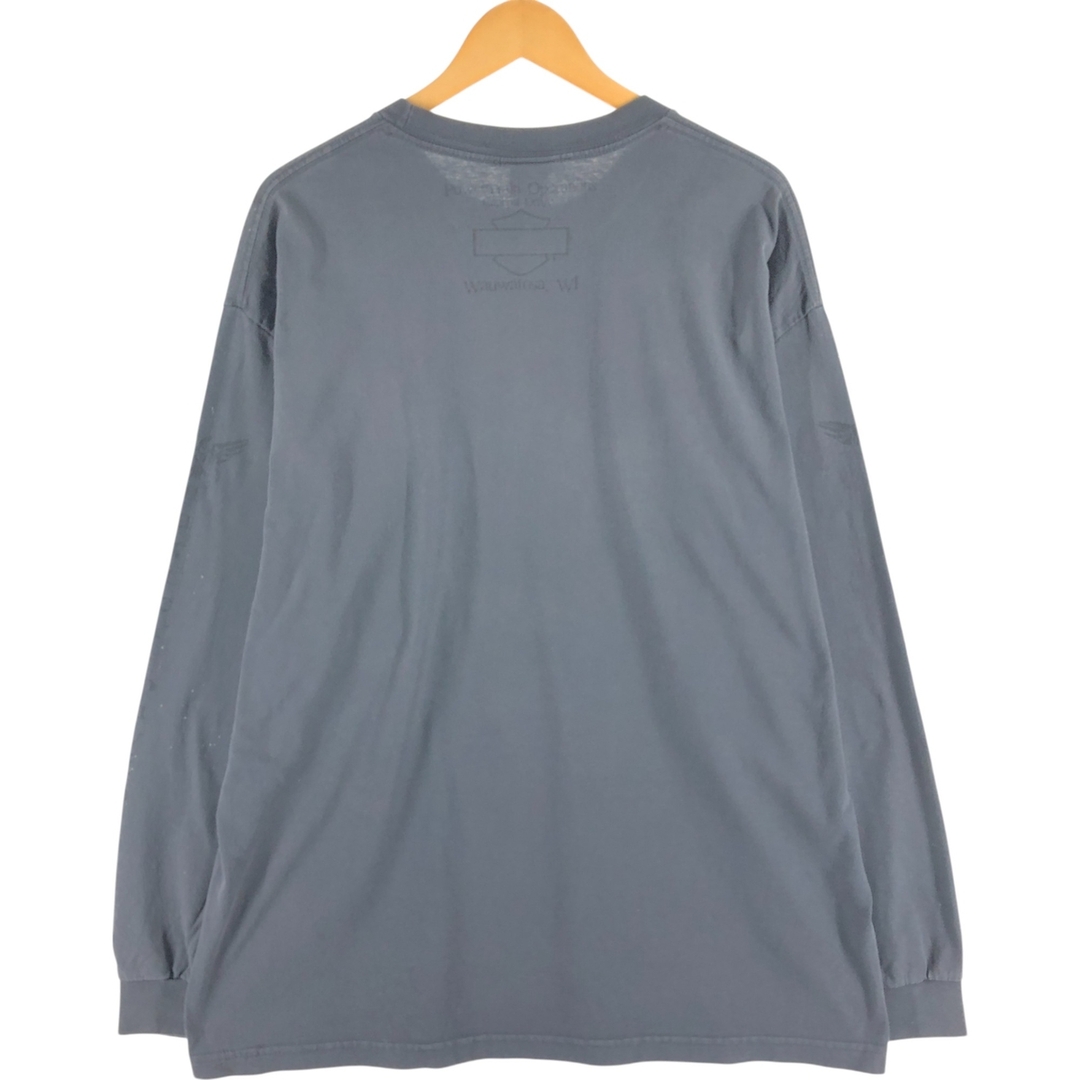 古着 00年代 ハーレーダビッドソン Harley-Davidson ロングTシャツ