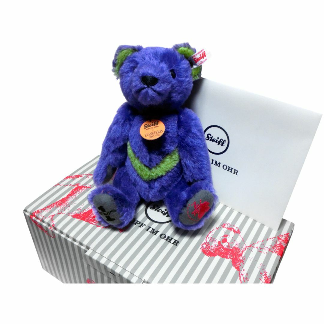 シュタイフ】Steiff 白タグティディベア エヴァンゲリオンコラボ 2020