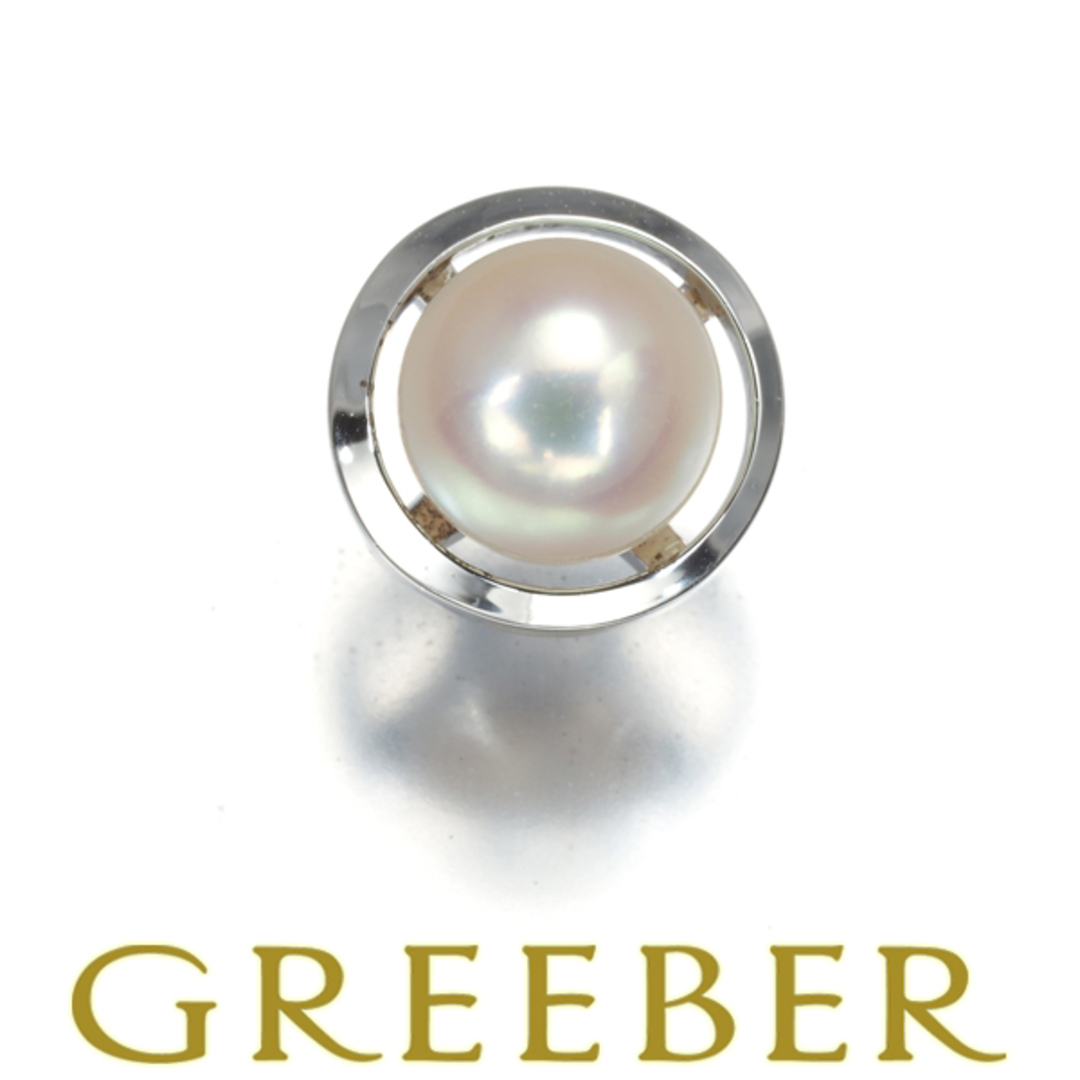 極美品】ミキモト 幸福の木 ラージサイズ シルバー ブローチ 巾着 箱