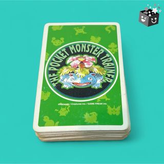 貴重】初代 ポケモントランプ 緑 枚数欠けなし 貴重】初代 ポケモン