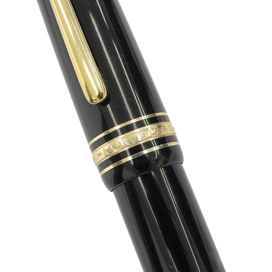 新品同様 モンブラン 149 万年筆 18K（F）750 ゴールドxブラック1