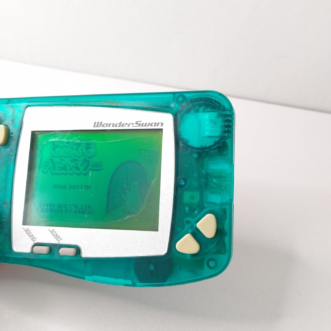 BANDAI - バンダイ ワンダースワン スケルトングリーン 美品 SW-001