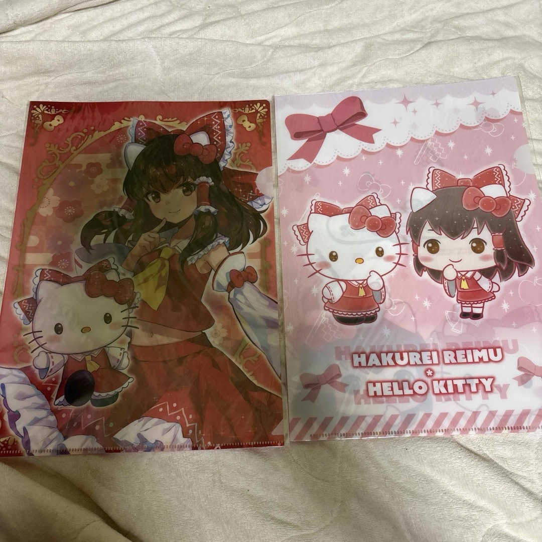 東方 サンリオコラボ クリアファイルセット 東方 サンリオコラボ