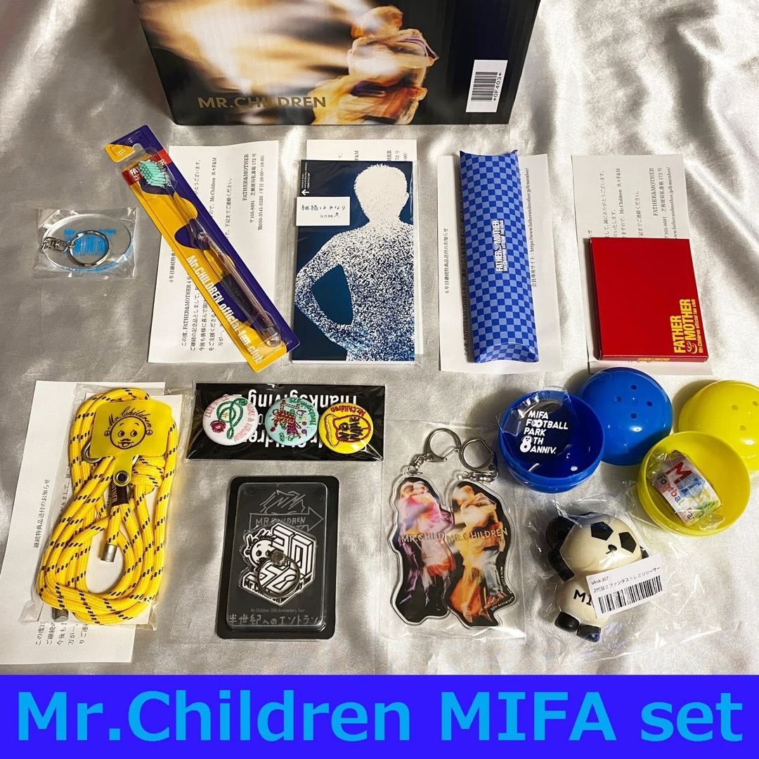 Mr.Children 20周年限定グッズ ミスチルくんピンズ Mr.Children 20th