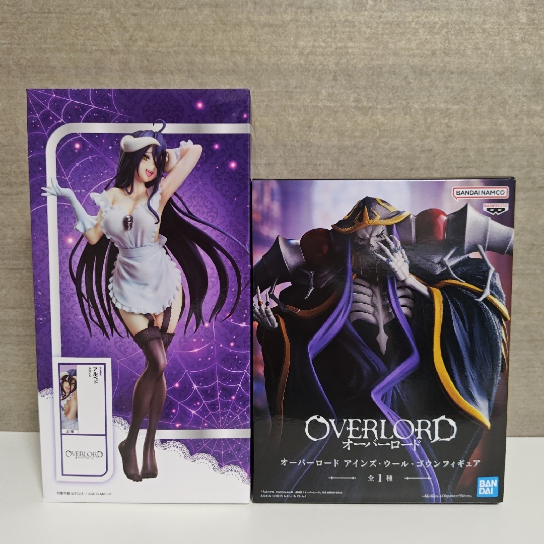 オーバーロード/プライズフィギュア/アルベド/アインズ/まとめ売り