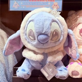 上海ディズニー 小さい旅人 スティッチ エンジェルぬいぐるみ