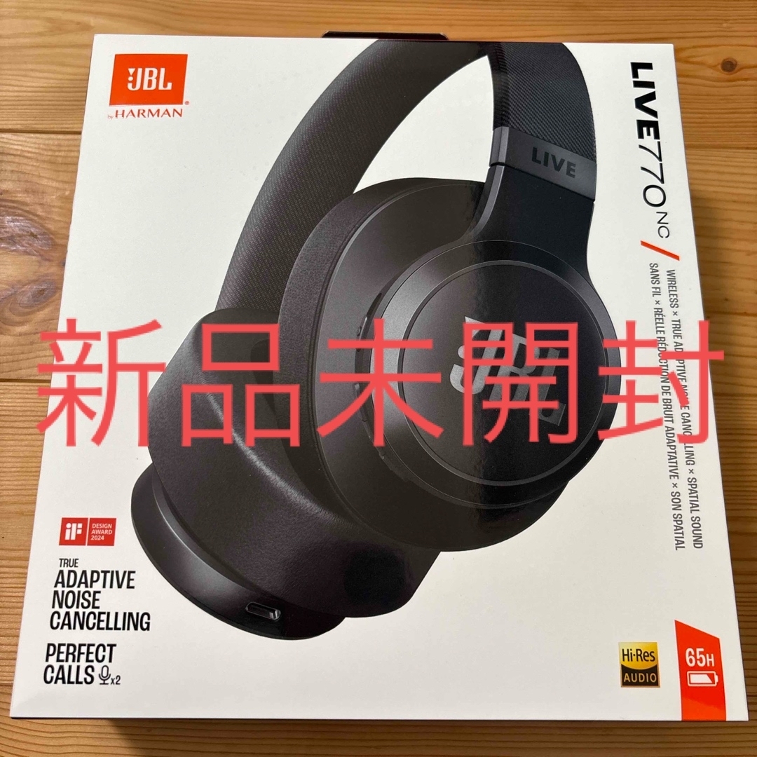 JBL LIVE 770NC ワイヤレスヘッドホン ブラック JBL LIVE 770NC ブラック