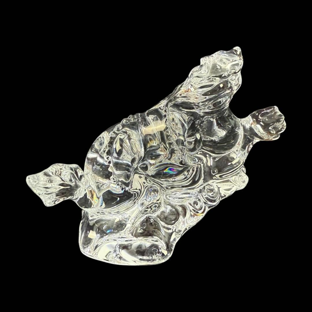 未使用】Baccarat 干支 辰 クリスタルガラス フィギュリン 置物元箱付