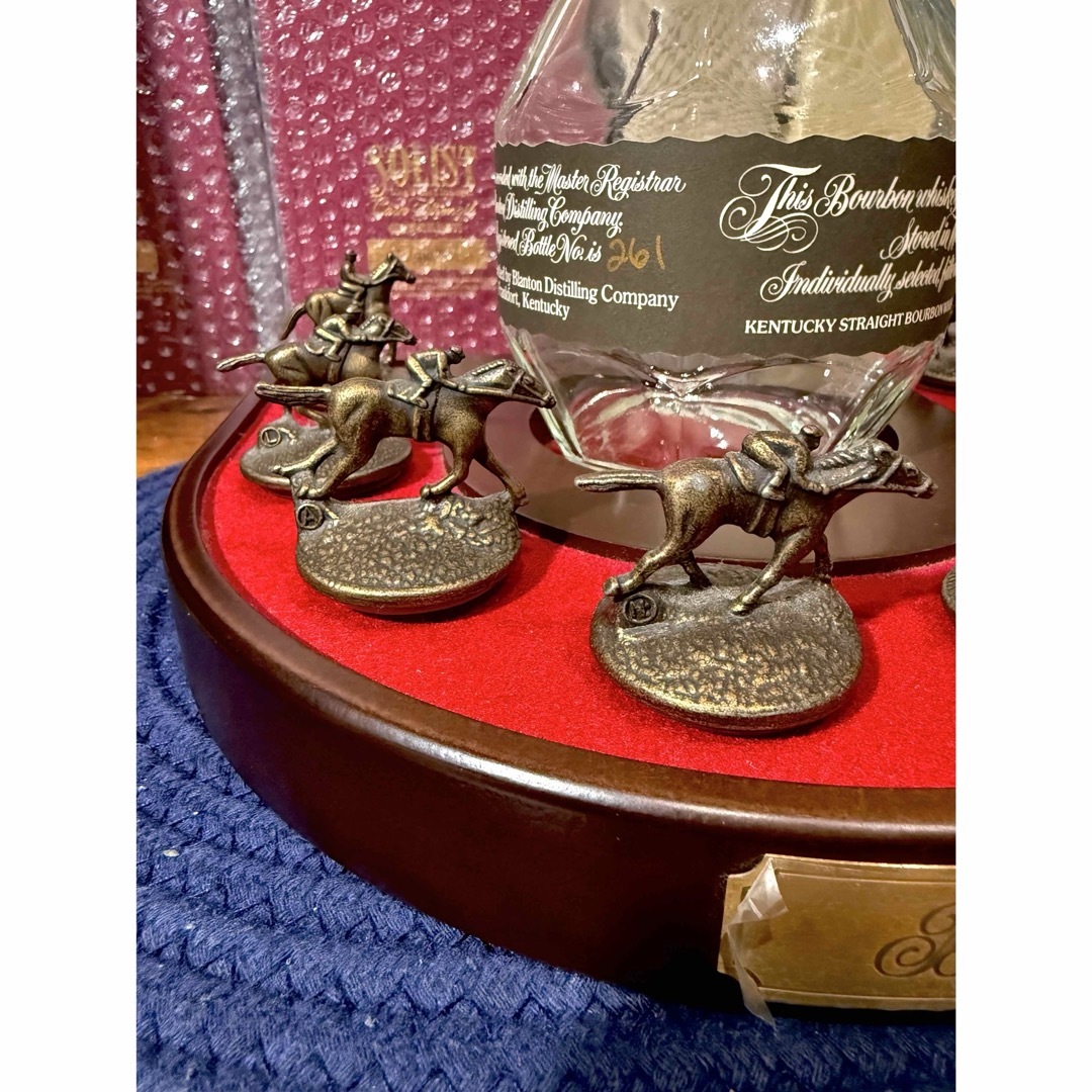 ブラントン BLANTON'S 台座 キャップ全種類 空瓶付 ディスプレイ