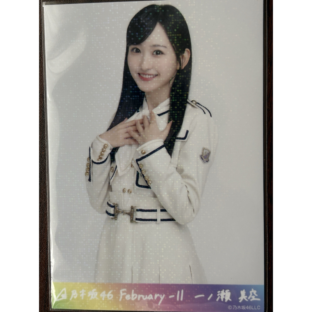 乃木坂46 乃木フェス 一ノ瀬美空アンティークフォトスタンド直筆サイン入り