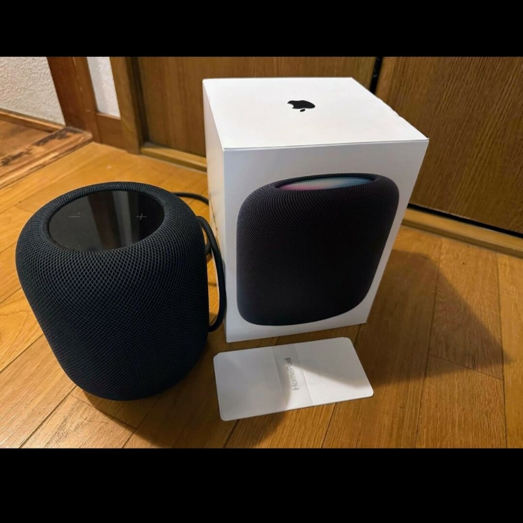 Pod 第2世代 MQJ73J/A [ミッドナイト] Apple HomePod 第2世代 MQJ73J/A