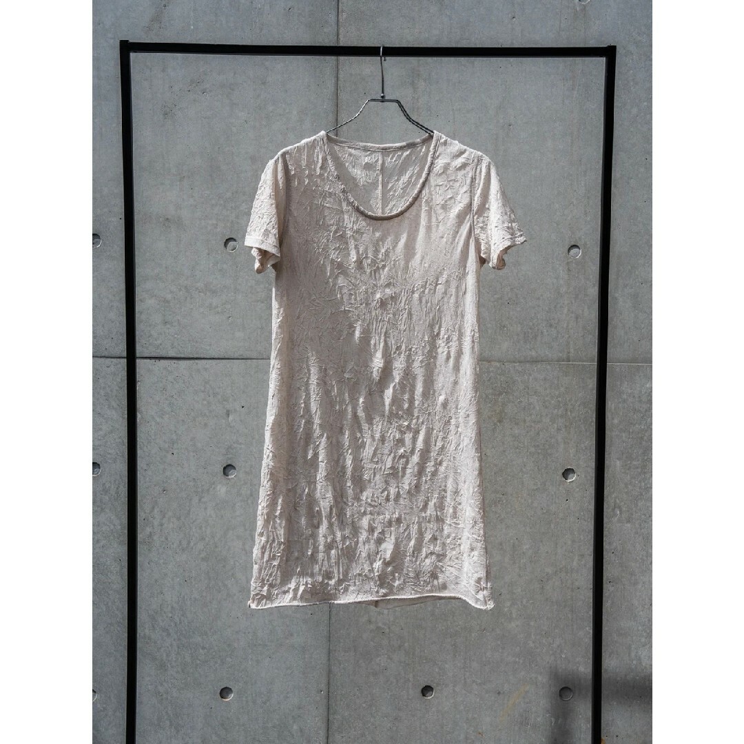 Craft Fabric Layered U-neck T-shirt