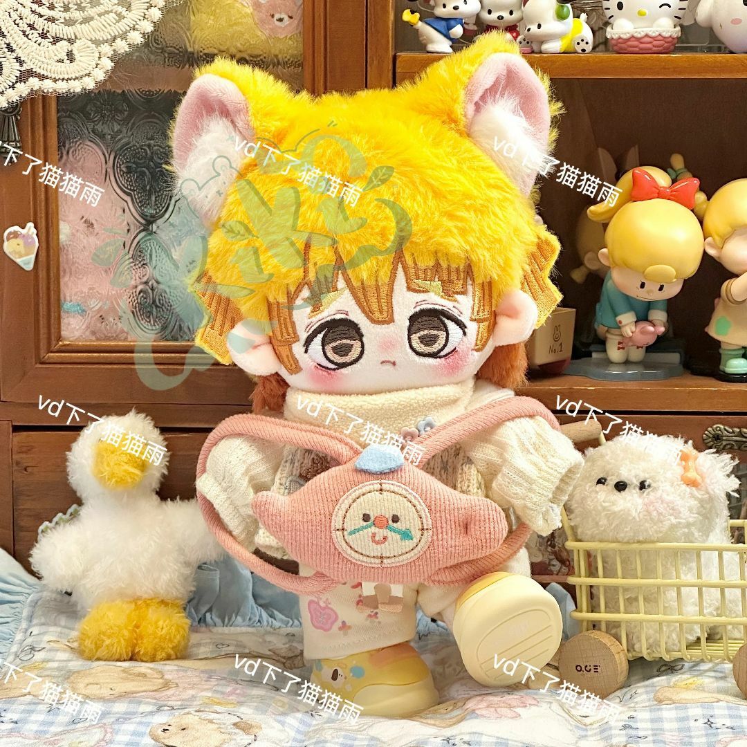 着せ替えぬいぐるみ 鬼滅の刃 我妻善逸 ぬいぐるみ 20cm No.D34