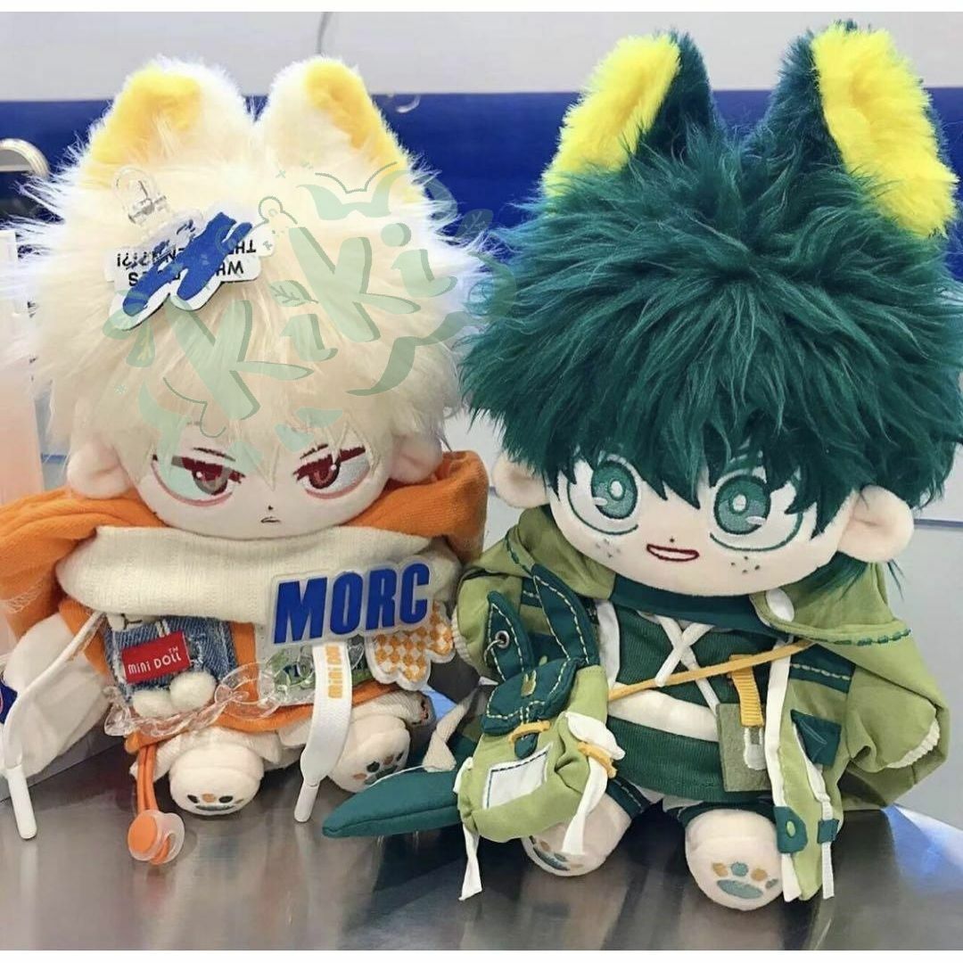 ぬいぐるみ 20cmぬい 緑谷 爆豪 販売済み ぬいぐるみ 20cmぬい 緑谷 爆