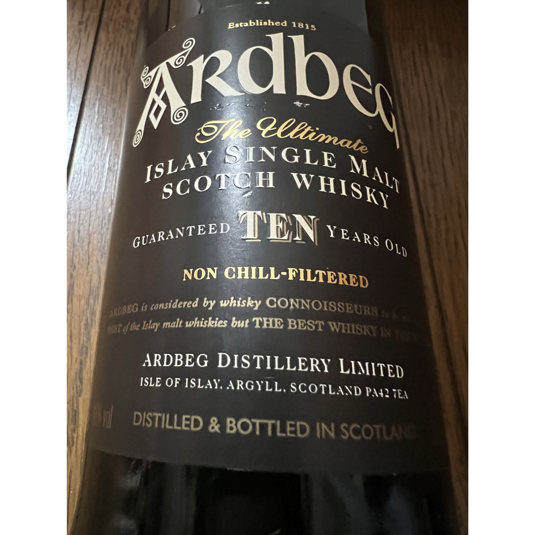 終売品 希少】アードベッグ10年 旧ラベル 700ml