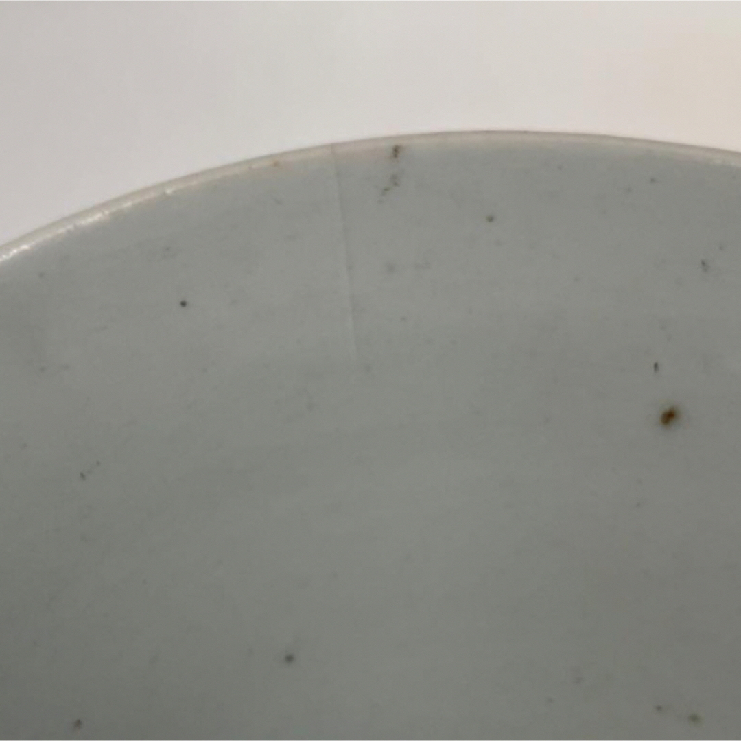 骨董 アンティーク 古伊万里 こんにゃく印判 井桁文様 蓋茶碗 初期