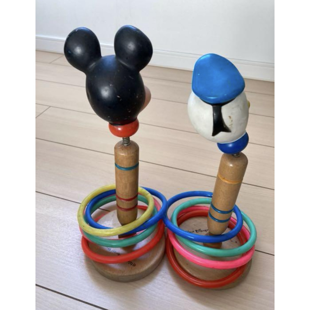 輪投げ ミッキーマウス ドナルドダック 昭和 レトロ ヴィンテージ 玩具