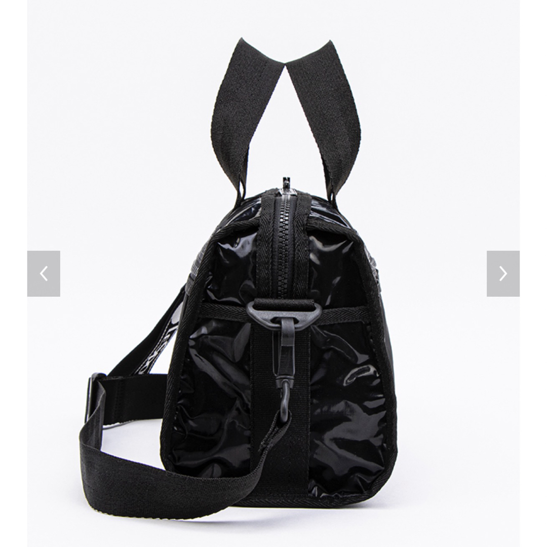 レスポートサック ミッドブラック ショルダーバッグ ボストン 軽量・大