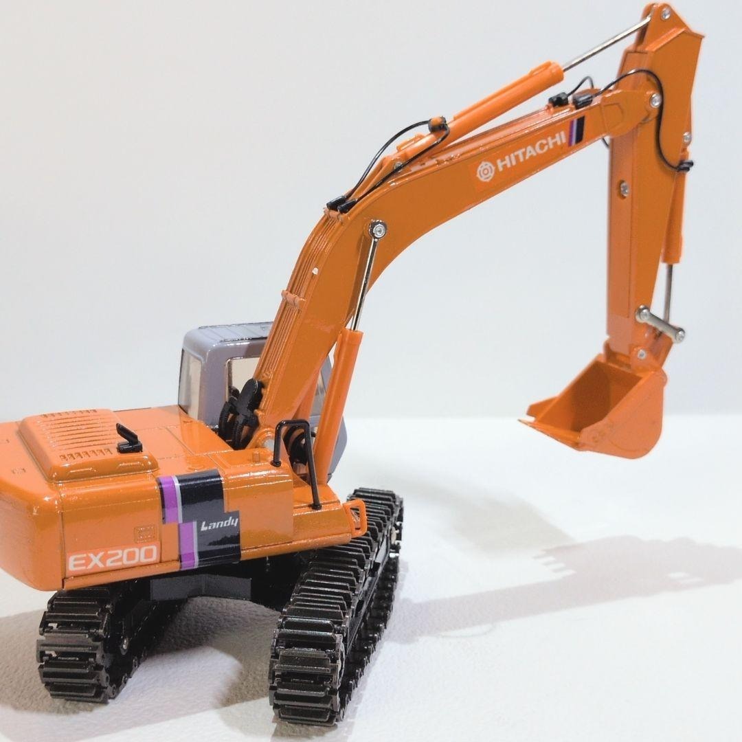 日立 - 日立建機 Super Landy EX200 ミニカー ショベルカー 1/40の通販