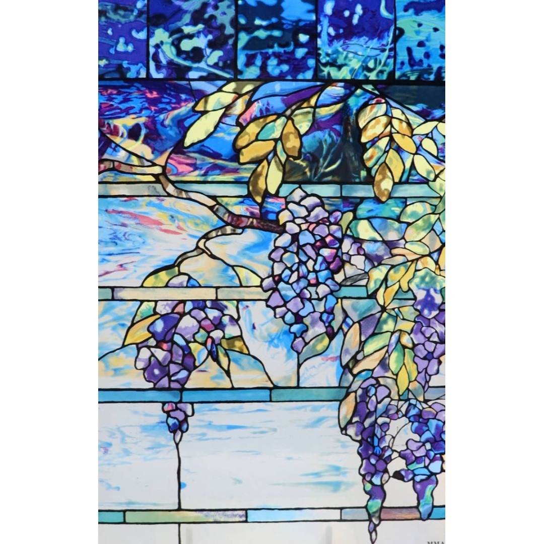 ルイス・C・ティファニー ヴィンテージ ステンドグラス 極希少 大型