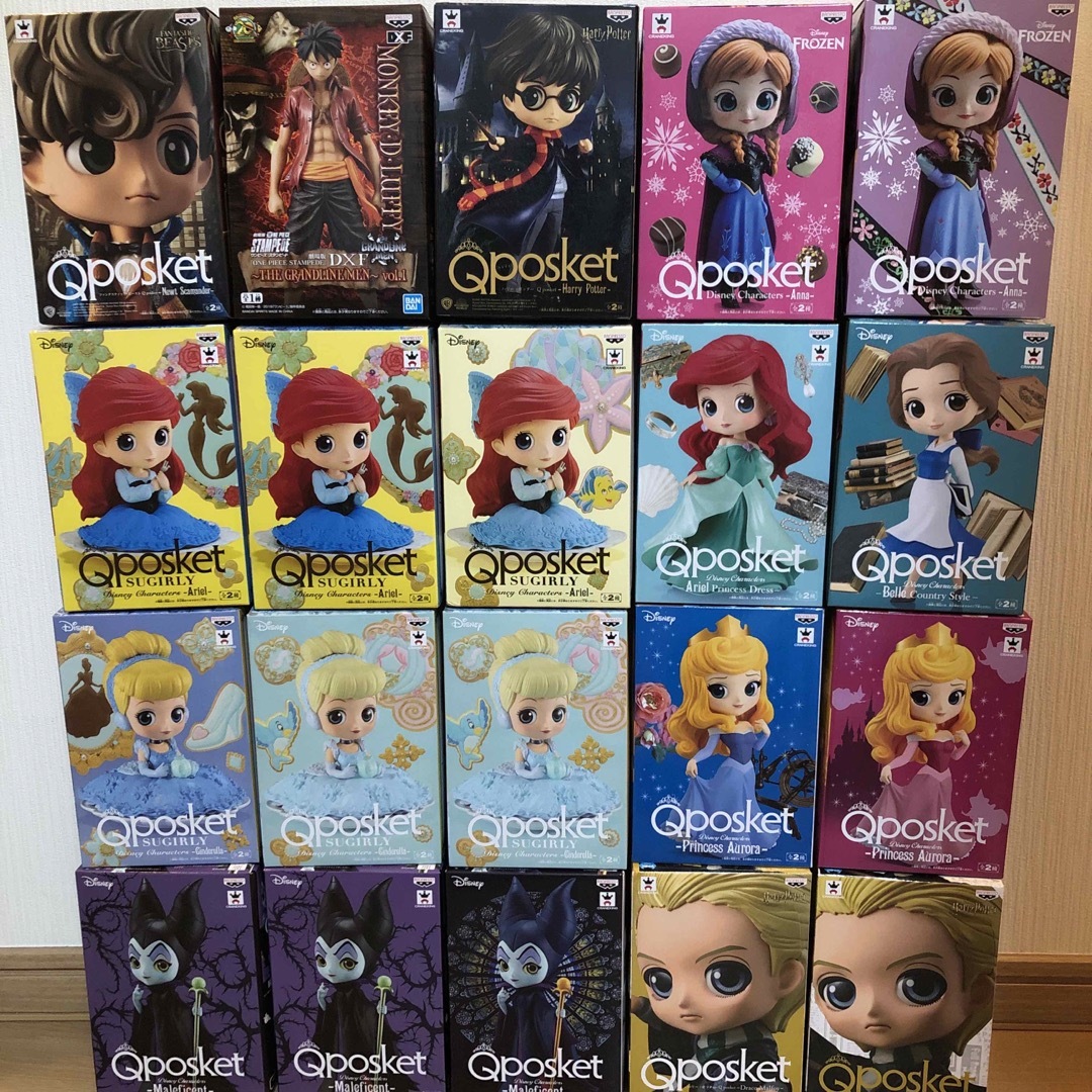 鬼滅の刃 Qposket キューポスケット29個フィギュア セット まとめ売り