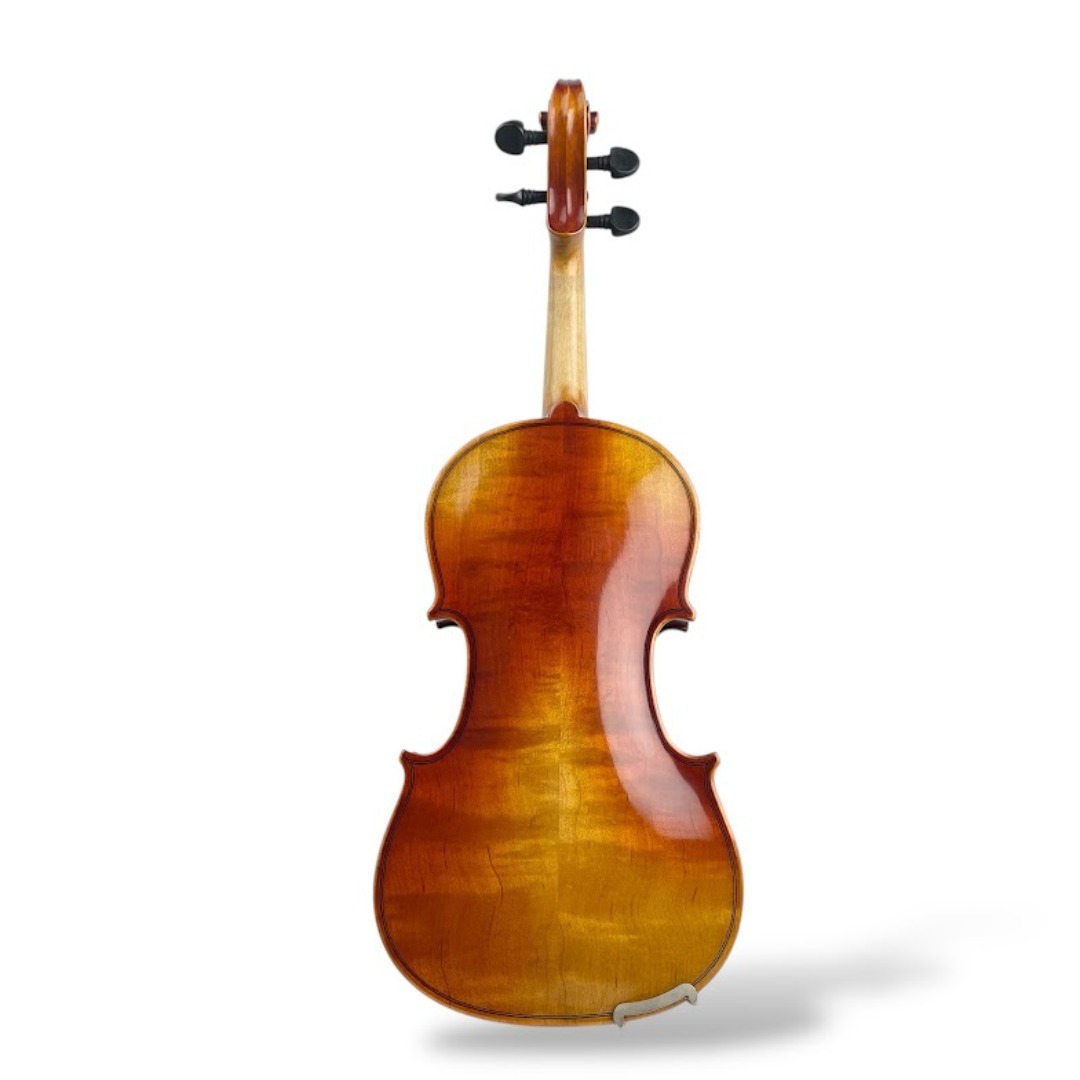 美品□鈴木バイオリン□No.300 1/4 1990年製 希少 斑虎杢 ケース付 美