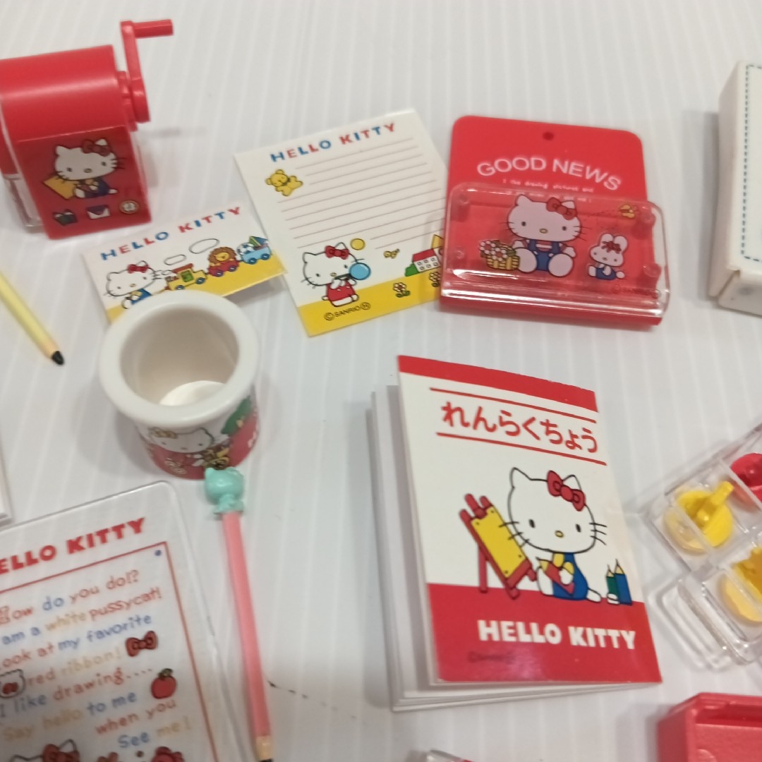激レア】リーメント ハローキティの文房具 ビンテージ まとめ売り 希少