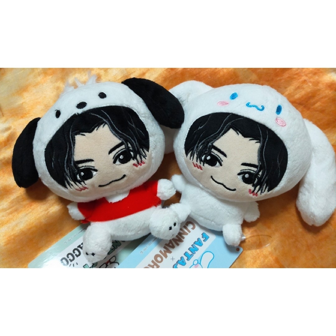 ✳FANTASTICS×ポチャッコ シナモン 着ぐるみミニぬいぐるみ 八木勇征✳