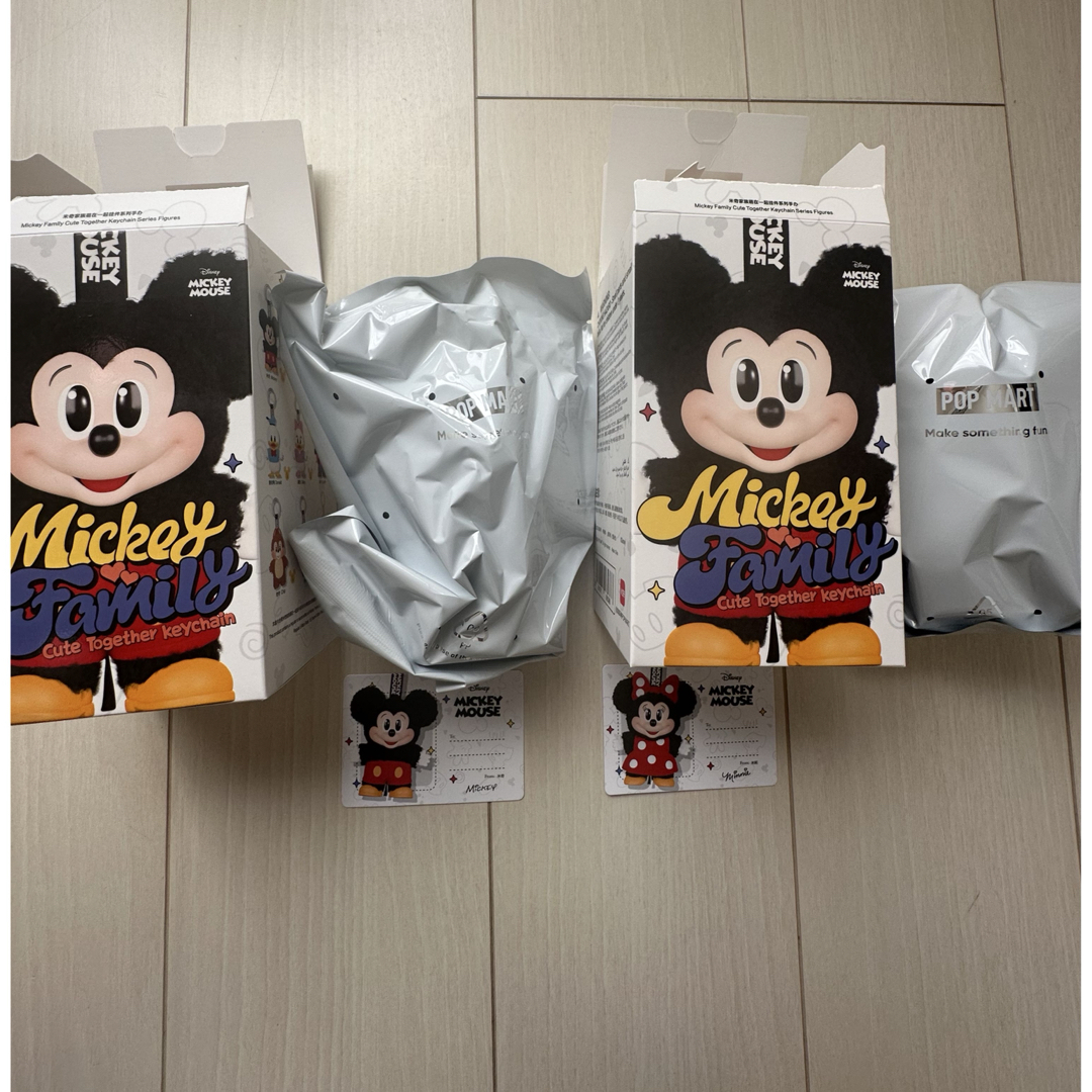 ポップマート ミッキーファミリー ミッキーミニーセット