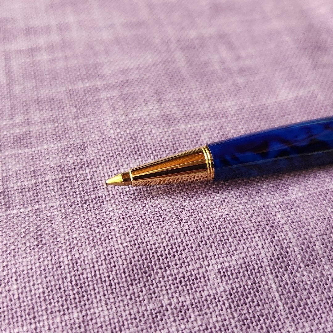 Parker - パーカー ソネット SONET 旧型 マーブルブルー ボールペン 青