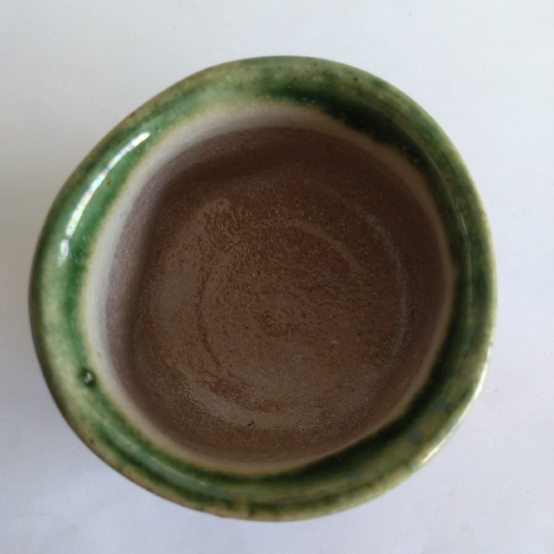 HMZ278】佐々木 正 鳴海磯部 ぐい吞 長期保管品 HMZ278】佐々木 正