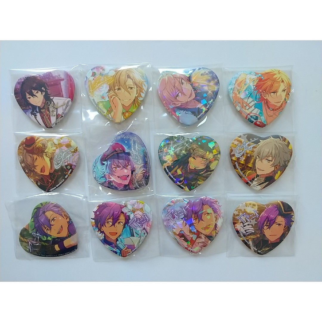 あんスタ 朔間零 とるパカ ハート缶バッジ あんスタ とるパカ ハート缶