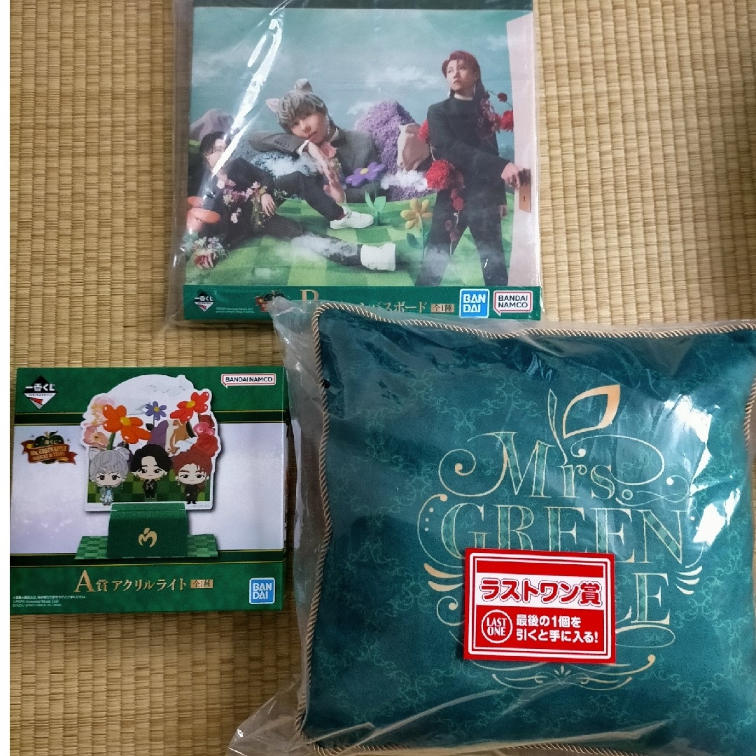 一番くじ ミセスグリーンアップル ラストワン賞 A賞 B賞 他 10点