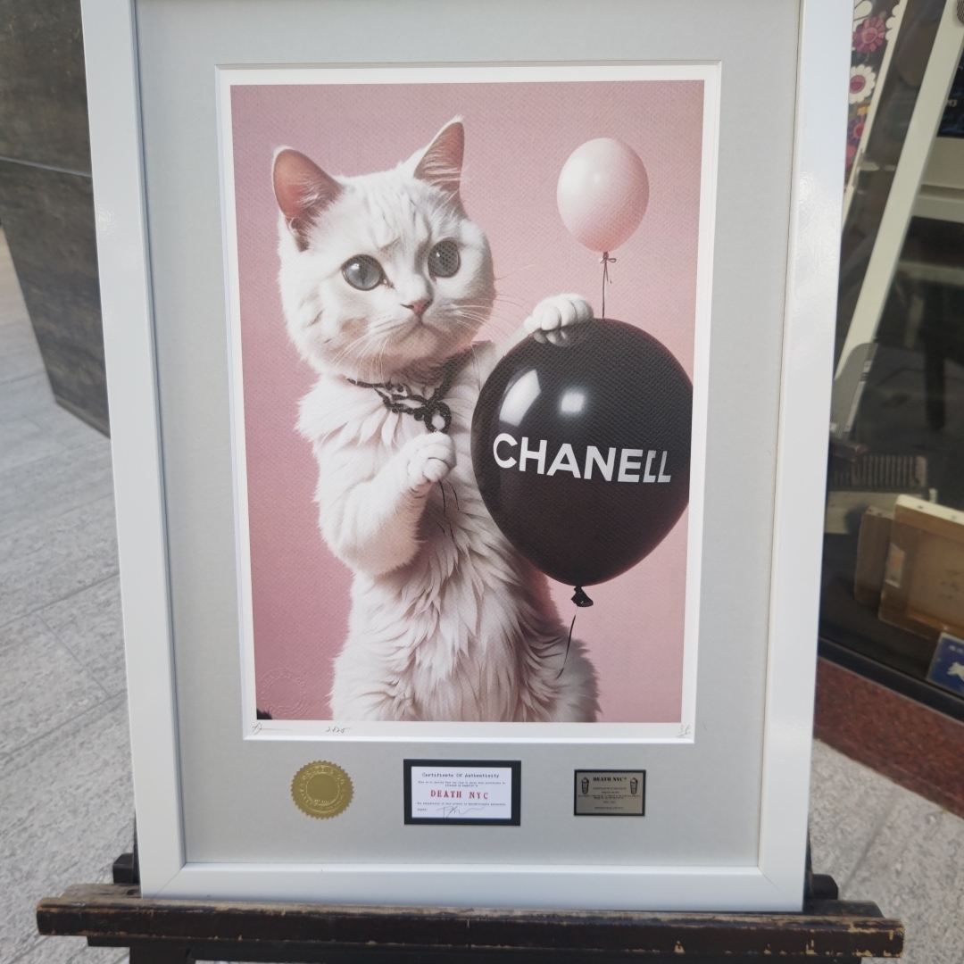 DEATH NYC ZV85 サイン、ナンバー、COAあり DEATH NYC ZV85 サイン